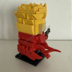 203PCS MOC Famous Animation Figures Trigun Brickheaded Models Sets DIY Creative Bricks Assembly Toy Kids Gift Collection Display