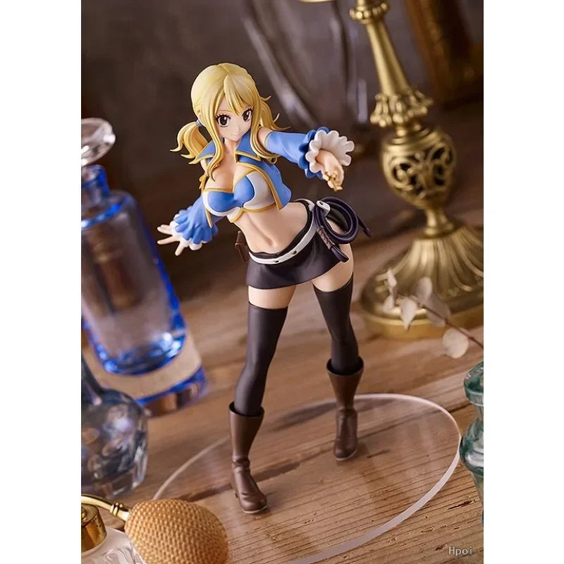 In Stock Original GSC PUP FAIRY TAIL Lucy Heartfilia Model Toys Anime Figures Collection Ornaments Gifts Girls