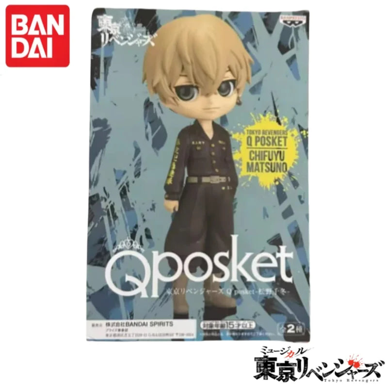 In Stock Original Bandai Banpresto Tokyo Revengers Qposket Matsuno Chifuyu Garage Kit Model 100% Genuin Ornaments Original Box