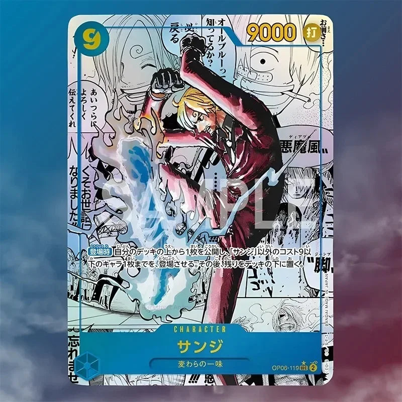 In Stock Bandai Original One Piece Anime Card OPCG OP01-OP13 EB02 EB03 Full Set Box Anime Manga TCG Cards for Collectors Gifts