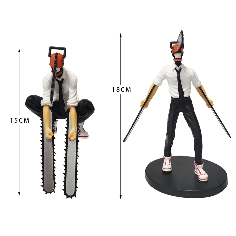 Hot Chainsaw Man Denji Anime Figure Denji/Power Action Figure 1560 Chainsaw Man Denji Figurine Adult Collectible Model Doll Toy