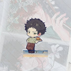 10CM NEW Anime given Acrylic Stand Model Cosplay Characters Ornament Accessories Good Merry Christmas Good Gifts