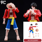 9L3D Printed Jujutsu Kaisen Mahoraga Figure Dummy13 Lucky13 Multi-Jointed Poseable Anime Model Collectible Toy Gift