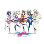 BanG Dream! Acrylic Standing  Anime Fans Game Stand Poppin'Party Hanazono Tae Kokoro Tsurumaki Yukina Minato Roselia Hazawa Gitf