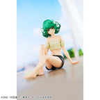 Bandai ONE PUNCH MAN Tornado of Terror Tatsumaki Action Figures Model Relax Time BANPRESTO Amusement Figures Original