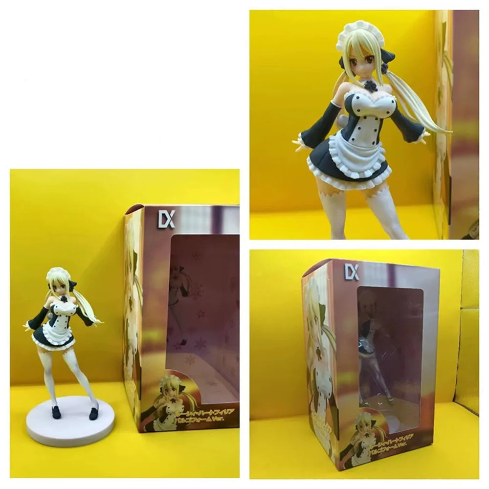 New Anime FAIRY TAIL Lucy Heartfilia Standing posture Action Figure PVC Model Statue Toys Desk Decor Collectible Gifts
