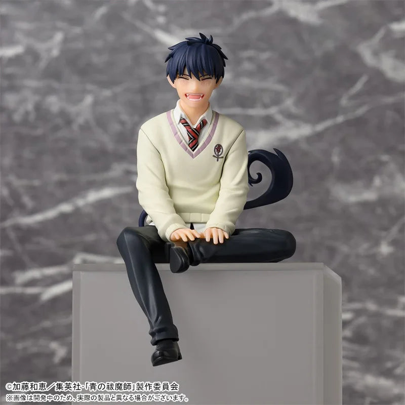 Original SEGA Blue Exorcist Okumura Rin PVC Anime Figures Action Figure Model Toys Gift