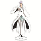 Anime BLEACH Acrylic Stand Manga Figures Kurosaki Ichigo Miniatures Figurines Garage Kits Model Toys GK Ornaments Decoration