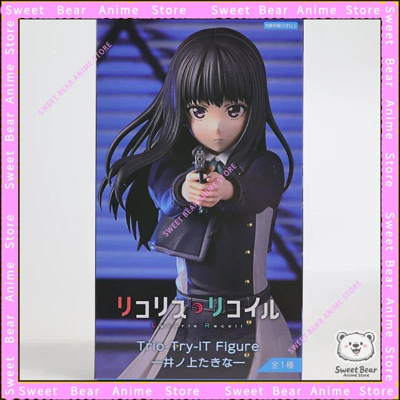 In Stock FuRyu Trio-Try-iT Lycoris Recoil Nishikigi Chisato Inoue Takina PVC 21CM Anime Action Figures Model Ornament Toy