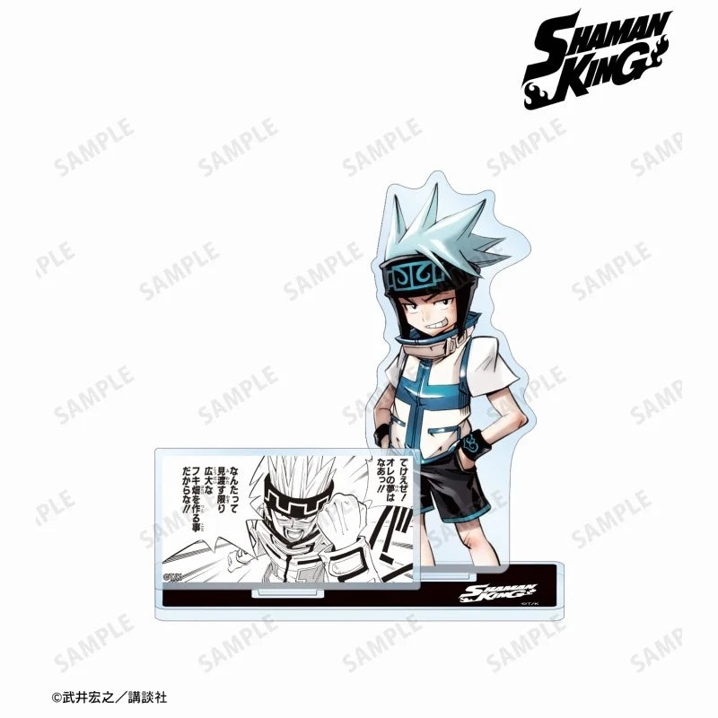 SHAMAN KING Standing wholesale Doll Cosplay Fans Gift 15CM HD Acrylic Stands Model Collect Toy Figure Anime