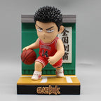 5pcs set Slam Dunk Anime FiguresSakuragi Hanamichi Rukawa Kaede Akagi Takenori Figurine PVC Statue Doll Figure Model Toys Gifts