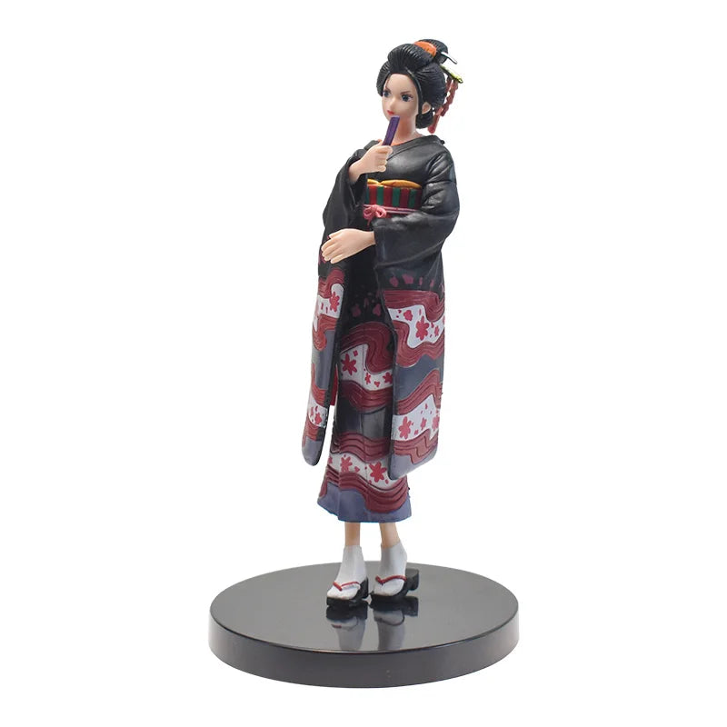 One Piece 17cm Anime Figure Luffy Zoro Chopper Yamato Nami Robin Anime Statue Action Figure Collection Model Kid Toy