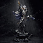 9cm/15cm/19cm/25cm Grieffith Berserk 3D Printed White Figurines DIY Painting Miniatures Figurines Collection Models