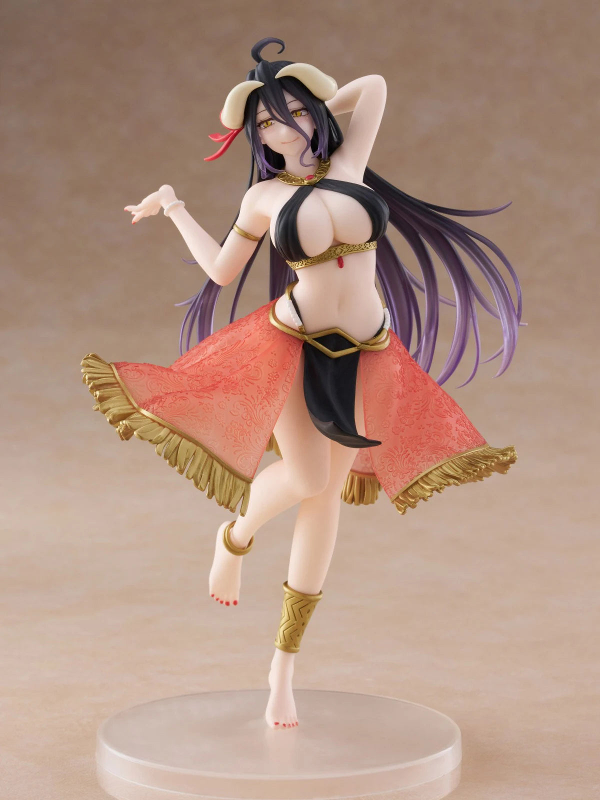 Original Genuine Taito Prepainted Coreful Figure Overlord Albedo Odoriko Ver. H=180mm Anime Character Model Figure Decoration
