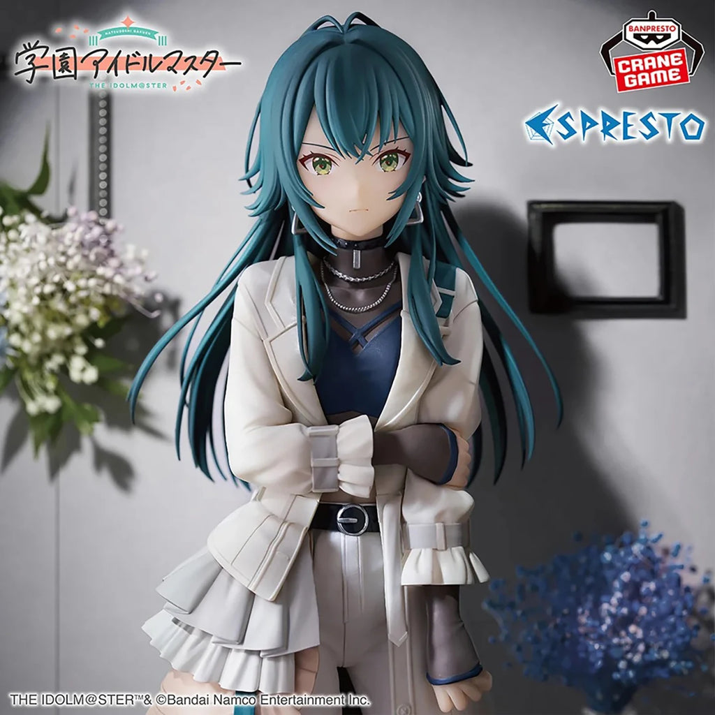 In stock Bandai Gakuen Idolmaster ESPRESTO Stylish pose Temari Tsukimura Figure School Idol Festival Collectible Model Toy Gift