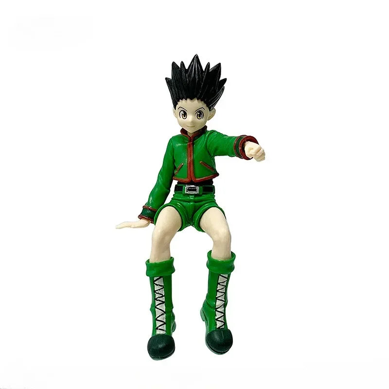 13cm Hunter x Hunter Gon Freecss Anime Figure Zoldyck Action Figure Figurine Model Car Ornaments Toys Gift