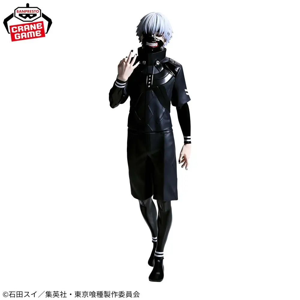 Officially Licensed Original BANPRESTO Grandista Kaneki Ken Figure Anime Model Tokyo Ghoul Figure Toy