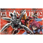 Bandai HG1/35CODE GEASS LELOUCH OF THE REBELLION GUREN TYPE-02 Anime action character assembly model toys children's gift