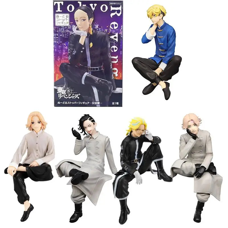 Genuine Original Furyu Tokyo Revengers Noodle Stopper Sano Manjiro Matsuno Chifuyu Rindo Haitani Ran Haitani Anime Figure Model