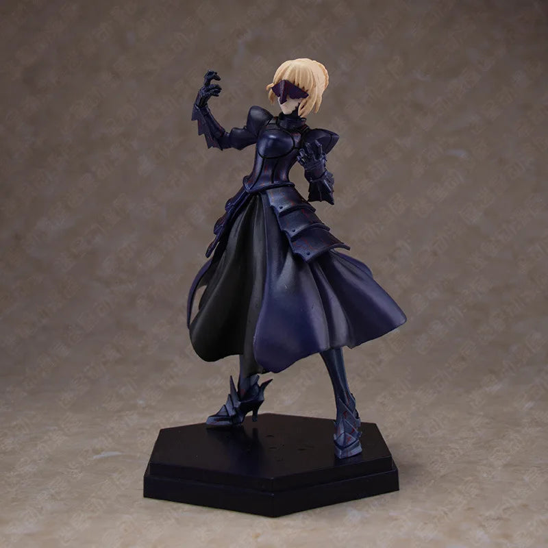18CM Anime Gekijouban Fate/stay night Heaven's Feel Altria Pendragon Saber Alter Model Toy Gift Collection Action Figure PVC