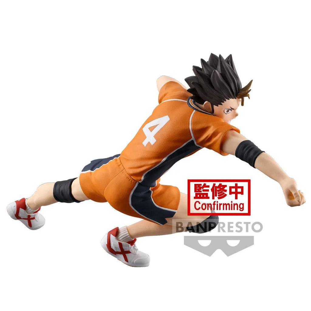 Original BANPRESTO Haikyu Oikawa Tooru Yu Nishinoya Kei Tsukishima Posing Figure Anime Figure Toys PVC Model Collection Doll