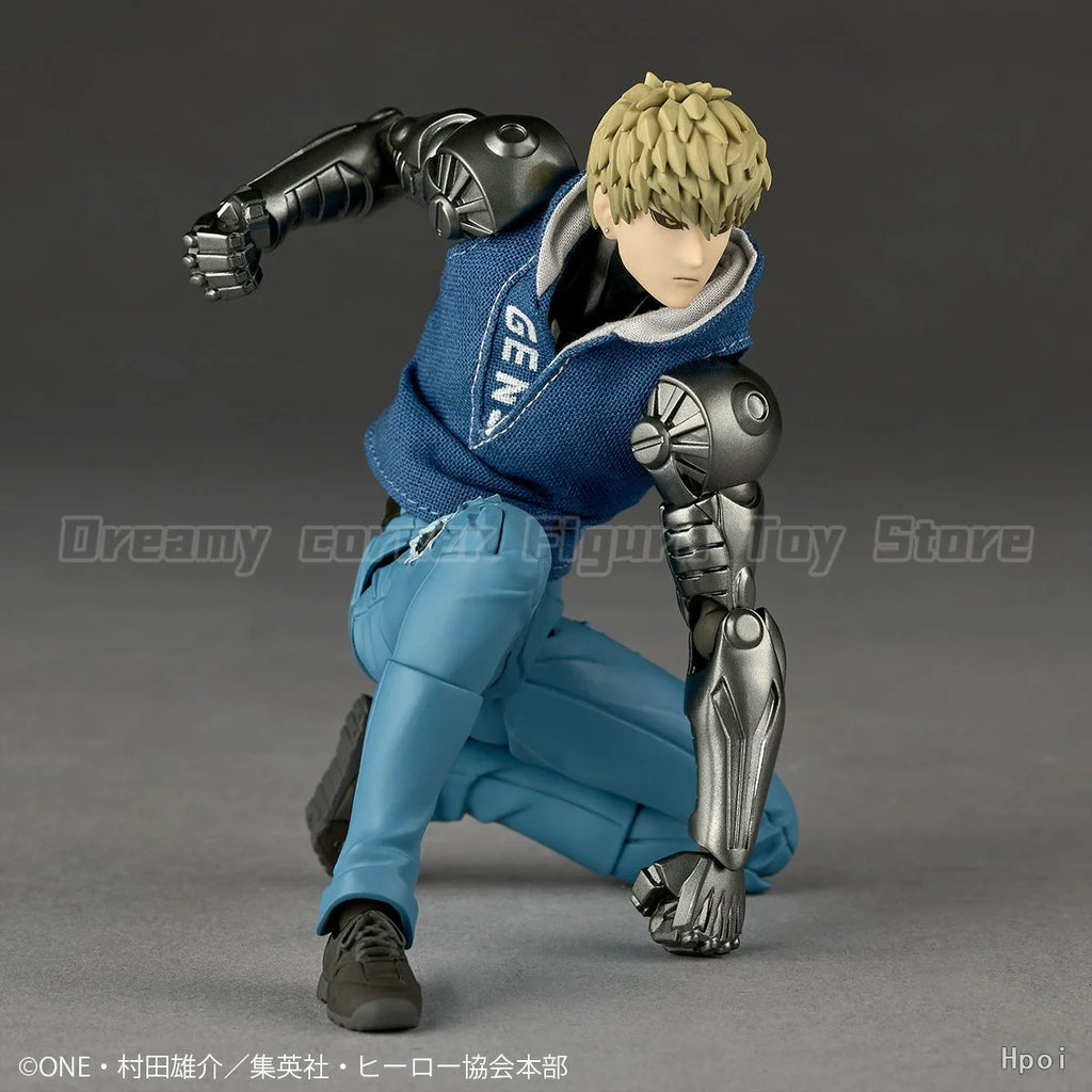 【In Stock】KAIYODO Revoltech AMAZING YAMAGUCHI One-Punch Man Genos Action Figure Collection Toys Gifts