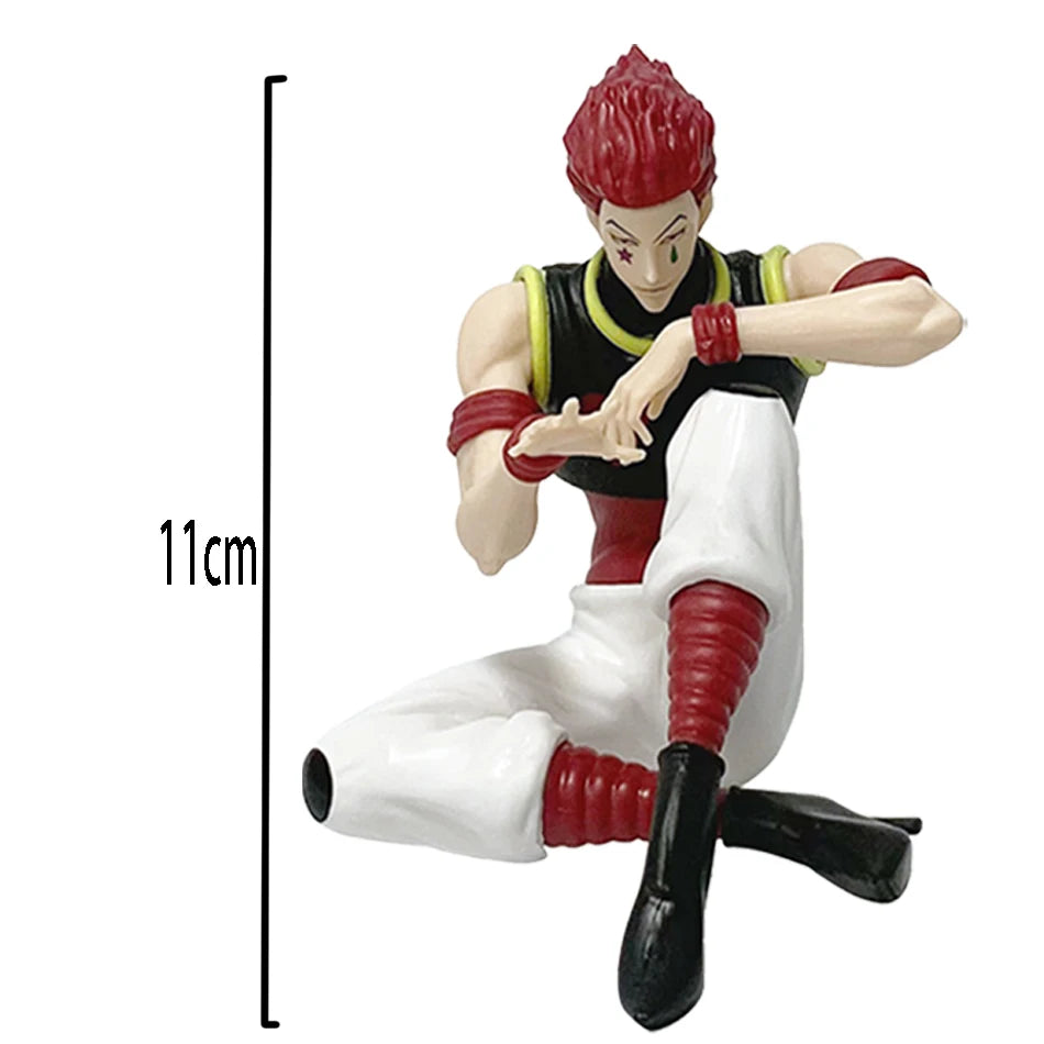 Hunter Hunter Anime Figure Collectible Model PVC  Action Figure  Hisoka Chrollo Lucilfer/Kurapika Figurine Model Toys Gift