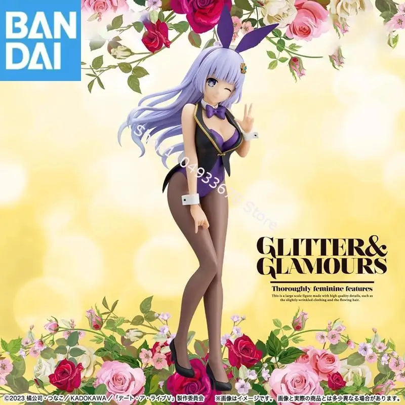 Bandai Date A Live Glitter Glamours Tohka Yatogami Yoshino Miku Izayoi Kotori Itsuka Kurumi Tokisaki Figure Model Toys Gift