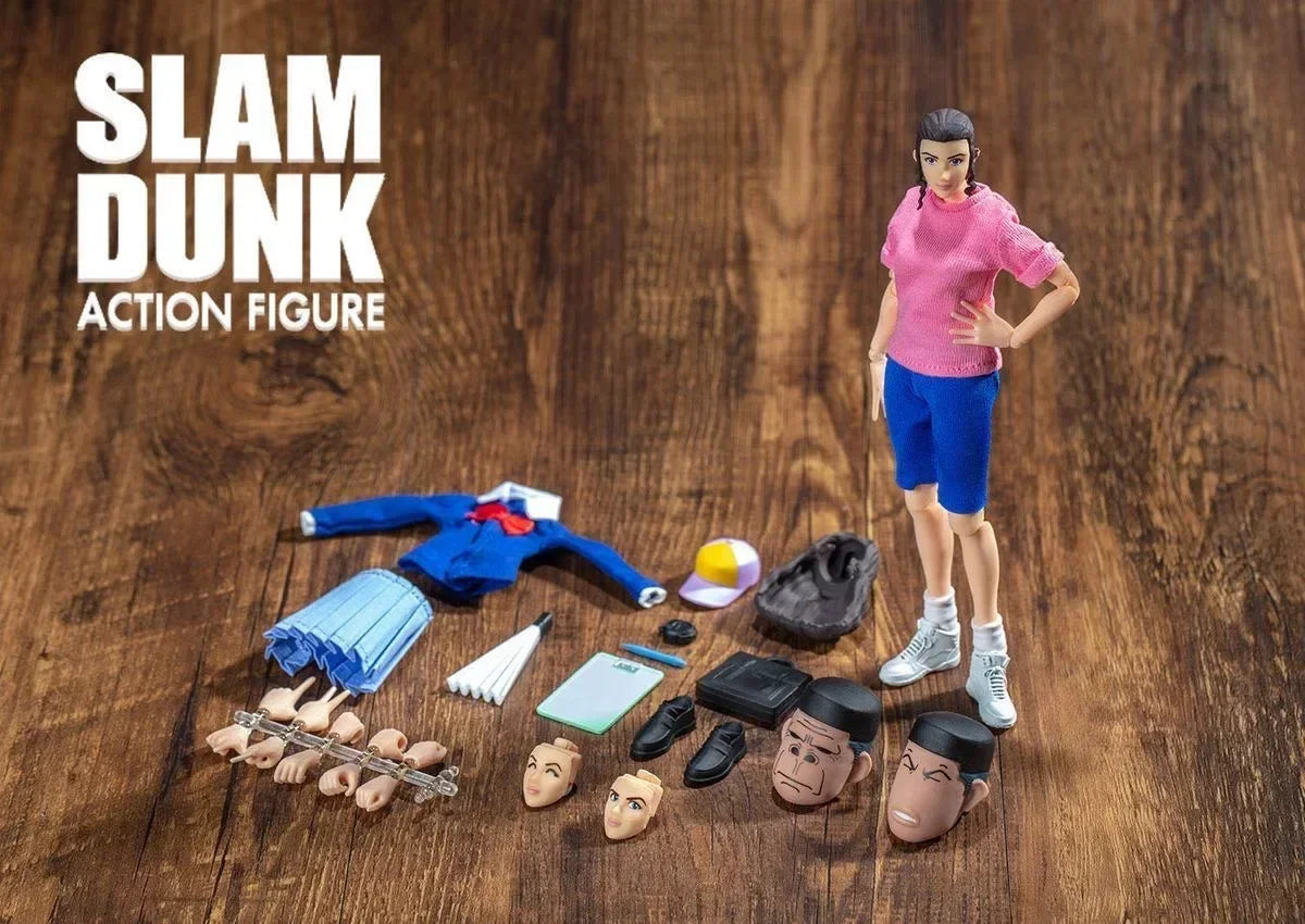 GREAT TOYS GT Dasin Hanamichi Sakuragi Mitsui Hisashi Rukawa Kaede Miyagi Ryota AKIRA SENDOH pvc action figure SLAM DUNK model