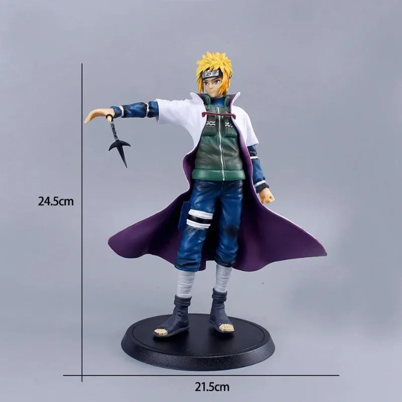 Animated character Naruto Uchiha Itachi Sasuke Pain Kakashi Naruto Shippuden action character set model children's toy gift
