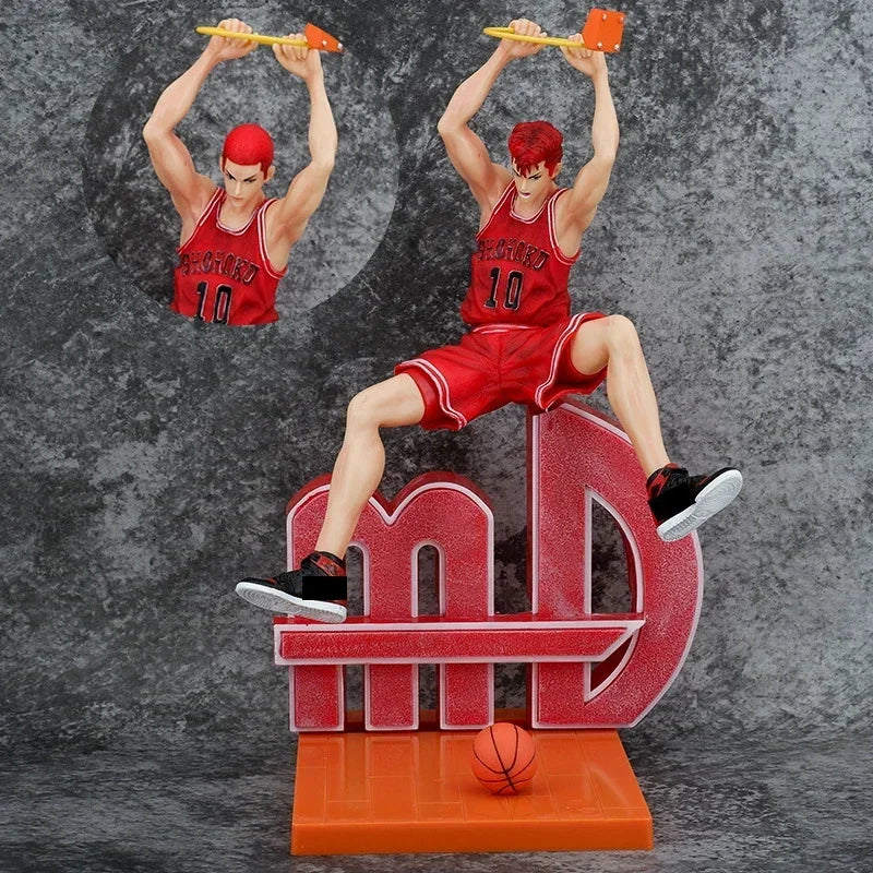 SLAM DUNK Figure Kaede Rukawa Sakuragi Hanamichi  Hisashi Mitsui 5pcs Collection Anime Doll Action Figurines Gift Anime Kid Toy