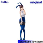 Furyu Chainsaw Man Anime Higashiyama Kobeni BiCute Bunnies Action Figures Model Figurine Original Figuarts Decoration Collection