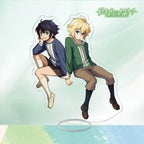 Japan Anime Seraph Of The End Acrylic Stands Model Figure Mikaela Hyakuya Cosplay Plate Holder Topper Birthday Fans Christmas