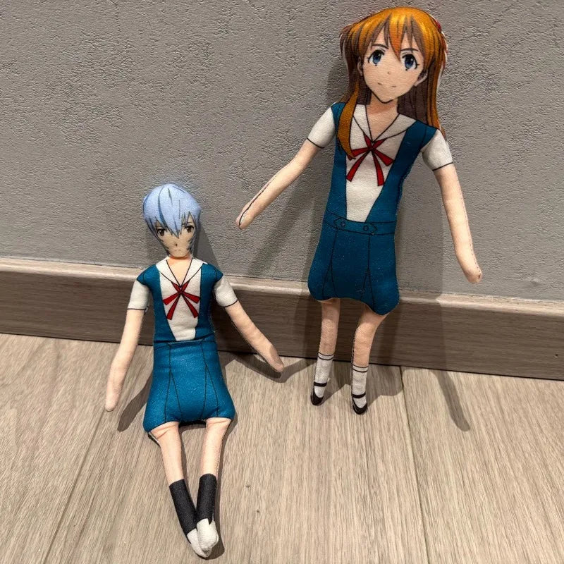 New Century Evangelion Asuka Doll Movable Creative Funny Movable Figurine Toy Home Figure Decorations Action Model Ornament Gift