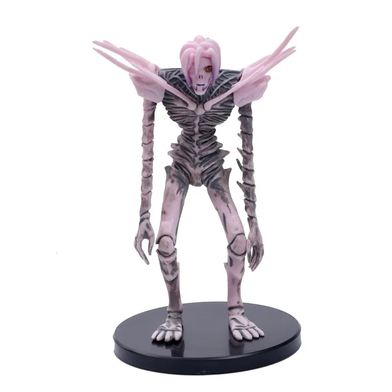 24CM Anime Figure DEATH NOTE Ryuk Yagami Light MisaMisa PVC Standing Model Pose Children Collection Gift Ornaments Sculpture