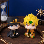 Dio Brando Action Figure JoJo Anime golden world Jotaro Figure Kawaii Q edition Look up Figurine Collectible Model Doll Toy Gift