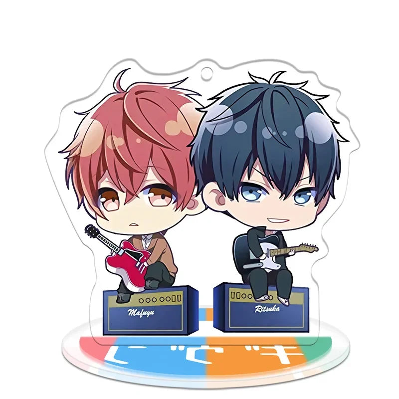 Anime Given Acrylic Stand Model Doll Keychain Satou Mafuyu Uenoyama Ritsuka Nakayama Action Figure Pendant Toy Keyring  9cm