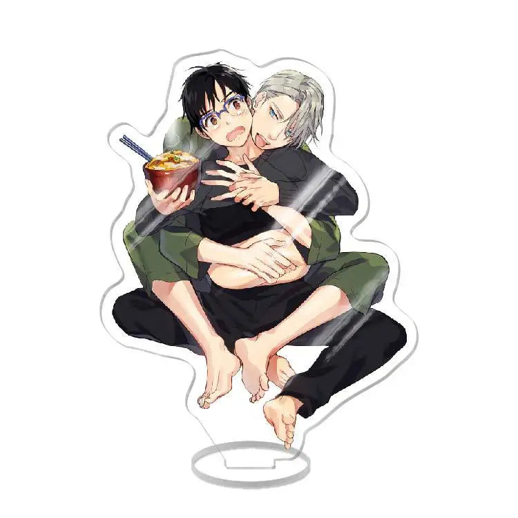 YURI!!! on ICE Anime Acrylic Stand Model Plate Decoration Desk Figure Display Friends Girls Gift Cartoon Peripheral Products
