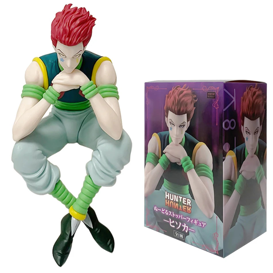 Hunter×Hunter Anime Figure 13cm Hisoka Morow Chrollo Lucilfer Kurapika Killua Zoldyck Gon Freecss Action Doll PVC Model Toy Gift