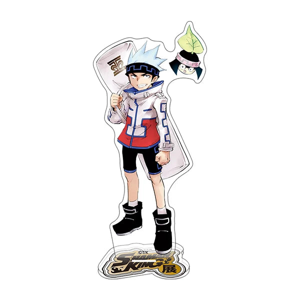 Anime SHAMAN KING Acrylic Keyring Model Figure Yoh Asakura Amidamaru Anna Kyoyama Cosplay Model Plate Desk Decor Prop Xmas Gift