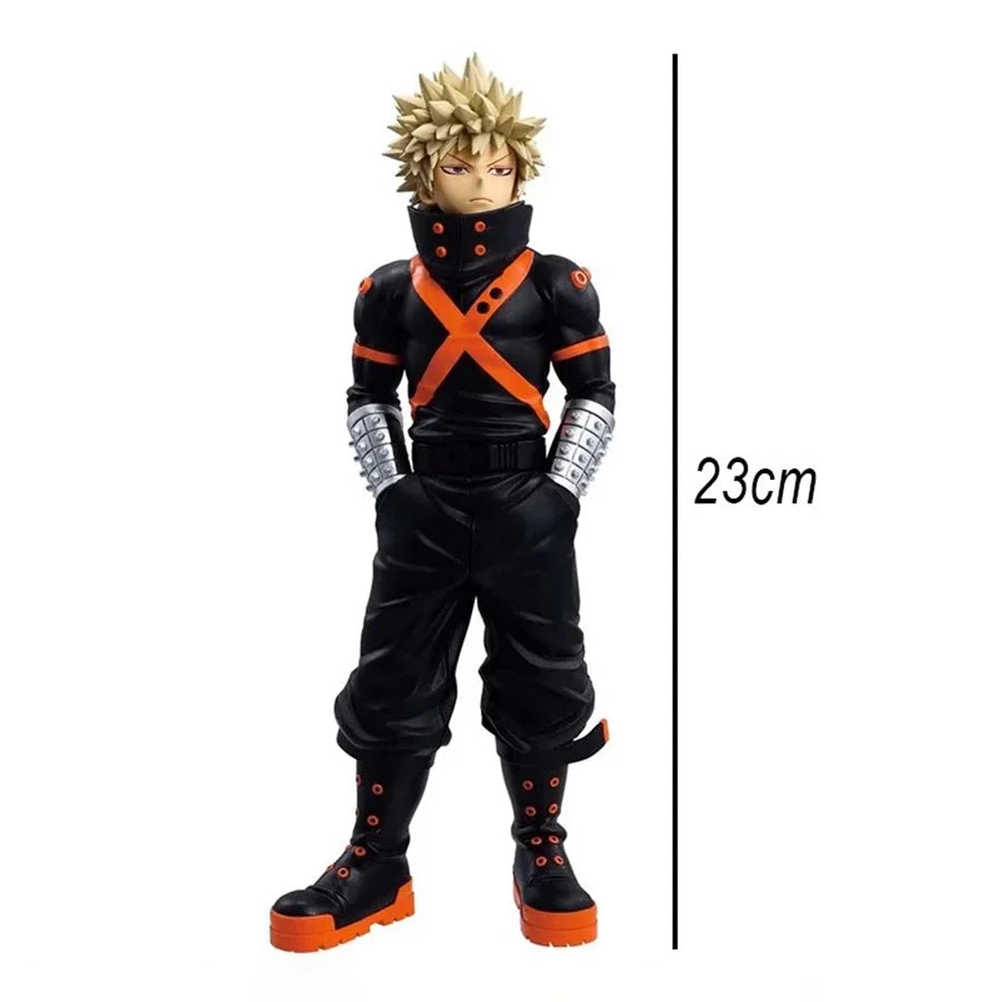 21cm Boku no Hero Academia Anime Figure Bakugo Katsuki Action Figure Midoriya Izuku/Todoroki Shoto Figurine PVC Collection Toys