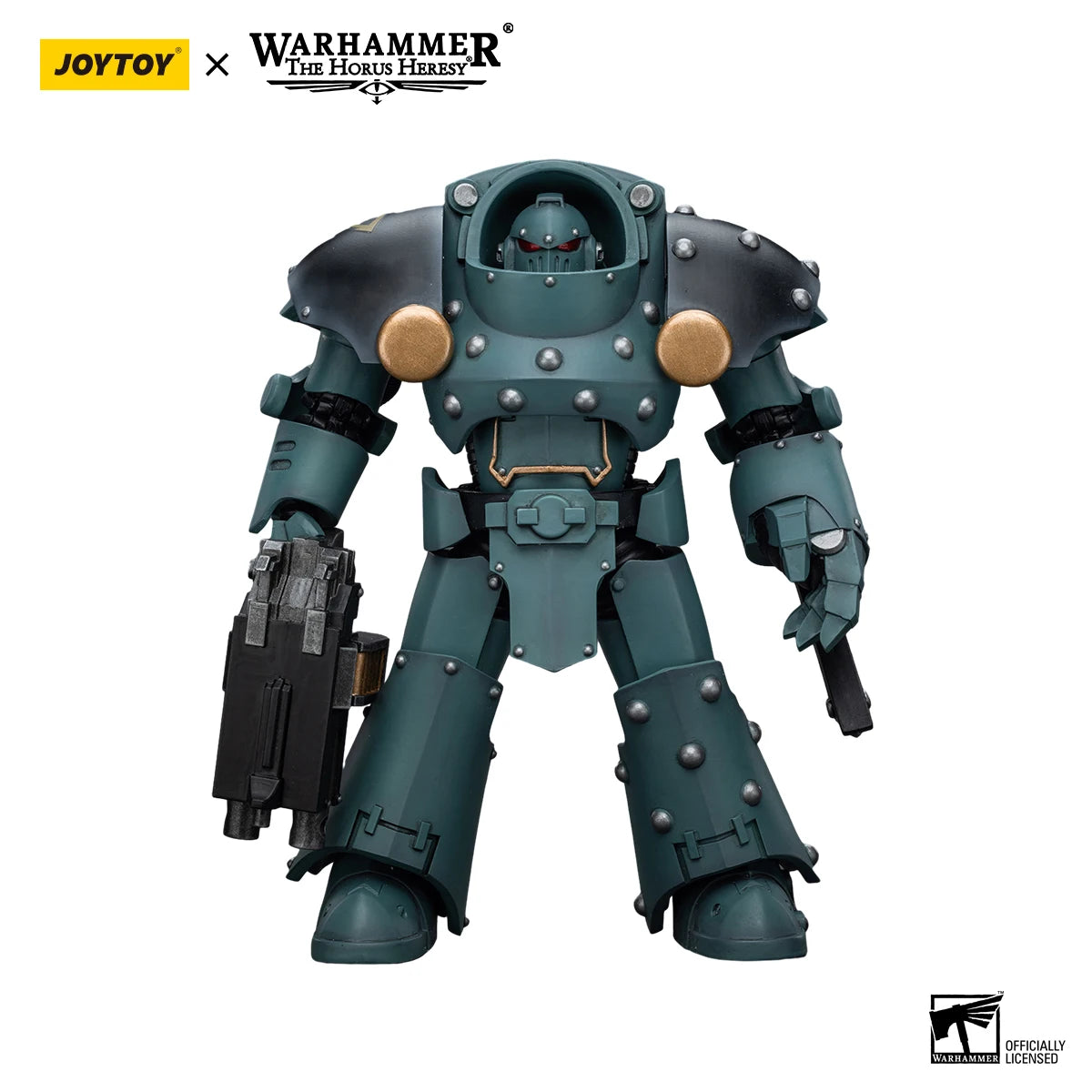 JOYTOY Warhammer 40k 1/18 Action Figures 14.2cm Sons of Horus Tartaros Terminator Squad Collection Model Toys