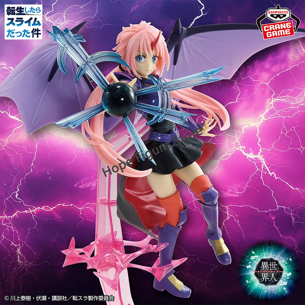 In Stock Original BANPRESTO That Time I Got Reincarnated as a Slime Dragon Outfit Edition Milim Figure Anime Model Genuine Toy