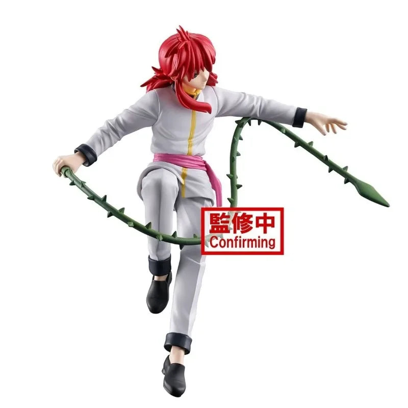 Bandai in Stock Original BANPRESTO YuYu Hakusho Anime -Dark Tournament Kurama- Action Figures Toys Collectible Model Gifts Kids