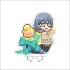 10CM Anime BanG Dream! Nendoroid Figure Stand Model Tsukushi Futaba/Nanami Hiromachi/Mashiro Kurata Cute Desk Decor Standing Sign Gifts