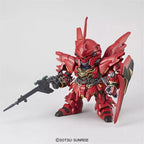 BANDAI SD Gundam Sinanju Model Kit EX Standard 013 Assembly MSN-06S Collection Strike Freedom Unicorn Wing GUNDAM Action Figure