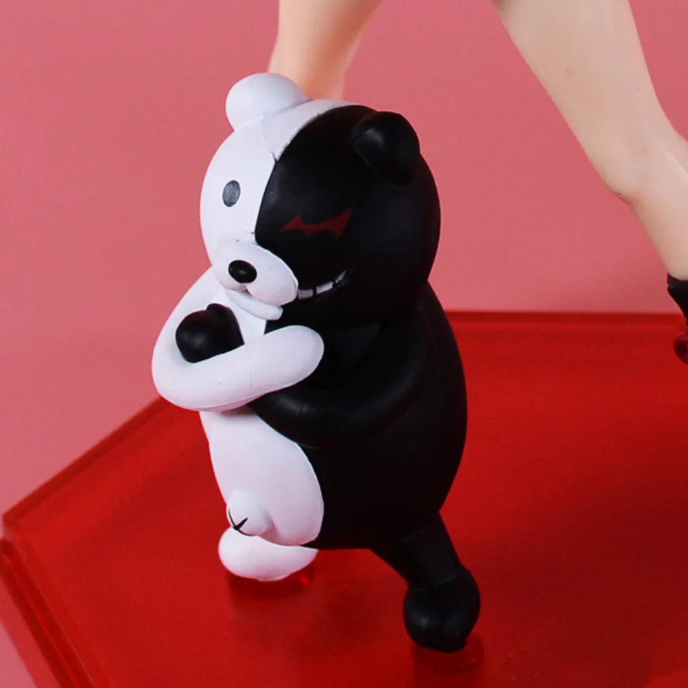 Anime Danganronpa: Trigger Hap Figure 18cm Enoshima Junko Model Doll Pvc Action Figurine Collectible Decor Children Toy Gifts