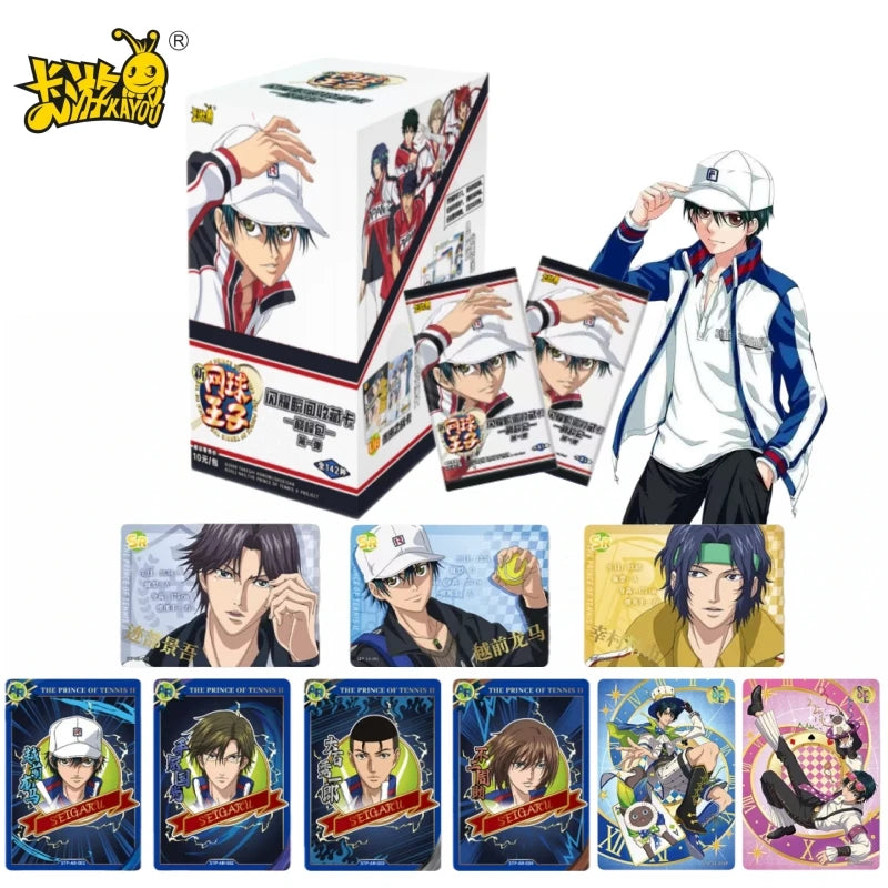 KAYOU New Tennis Prince Sparkling Moment Series Card Anime Character Collection Flash Card Toy Festival Gift Original Box