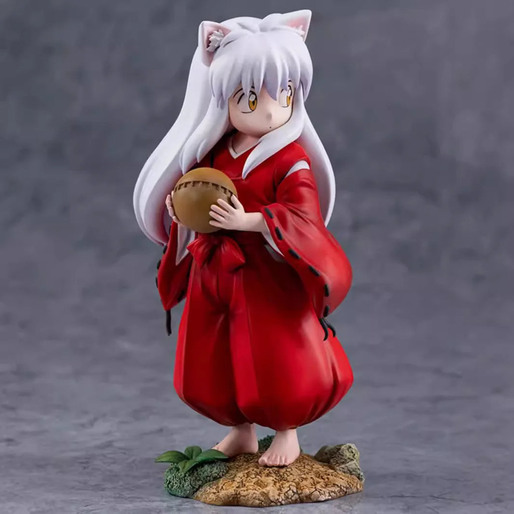16CM Anime Sengoku Otogizoushi: InuYasha Sesshoumaru Noodle Stopper Figure Model Toy Gift Collection Aciton Figure PVC