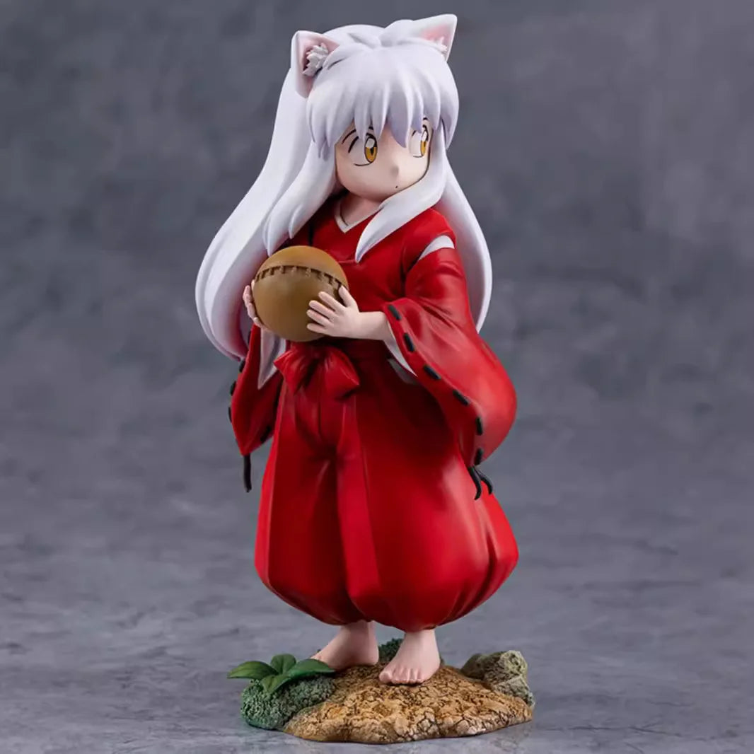 16CM Anime Sengoku Otogizoushi: InuYasha Sesshoumaru Noodle Stopper Figure Model Toy Gift Collection Aciton Figure PVC